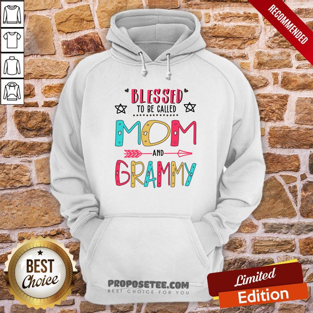 Blessed To Be Called Mom And Grammy Mother Day Shirt - Image 3