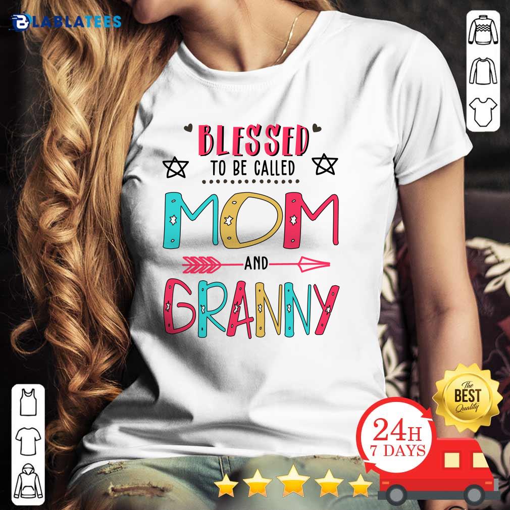 Blessed To Be Called Mom And Grammy Mother Day Shirt - Image 4
