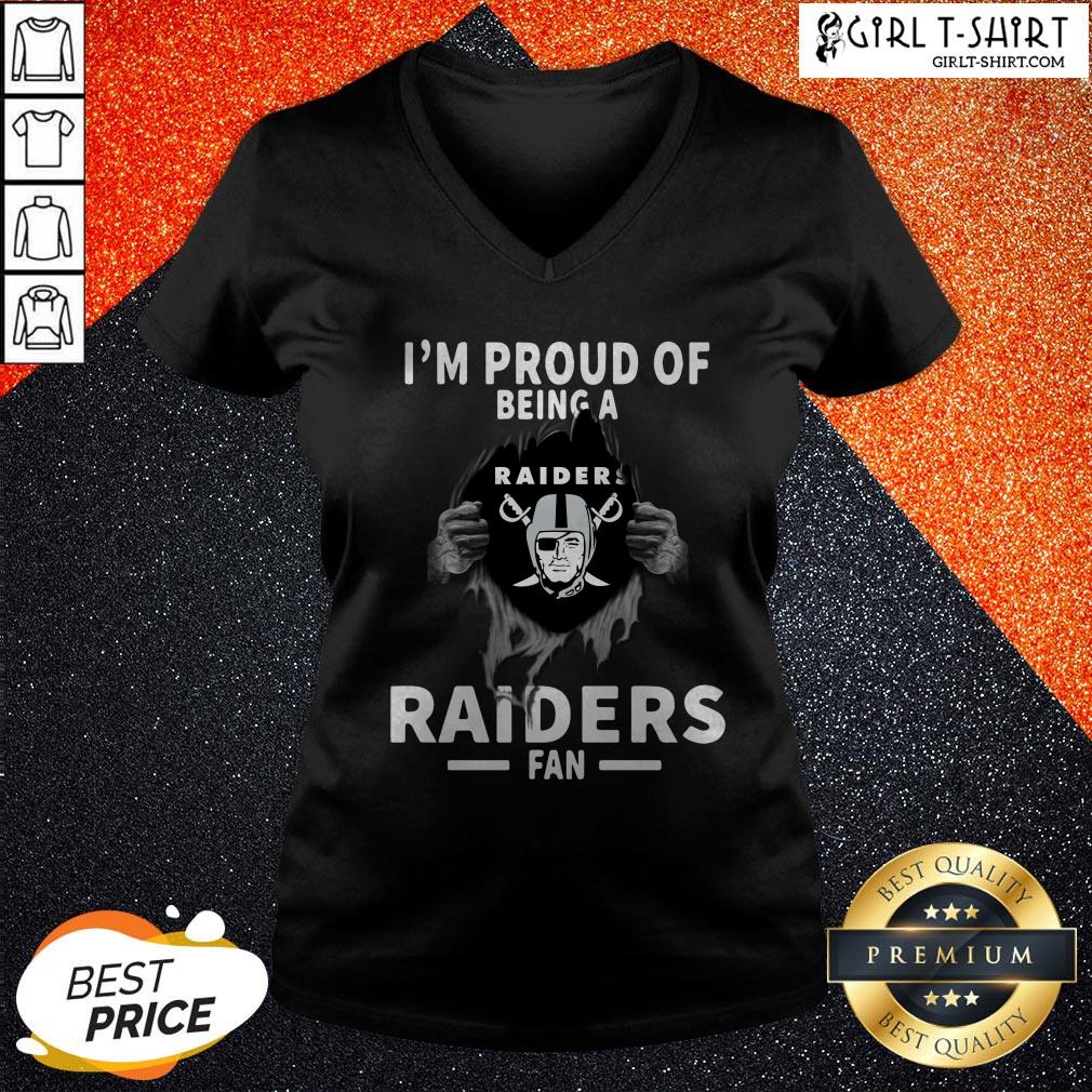 Blood Inside I’m Proud Of Being A Oklahoma Raiders Fan Shirt - Image 2