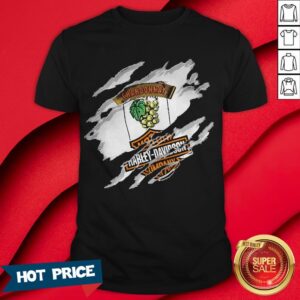Blood Inside Me Chardonnay Motor Harley Davidson Company Shirt