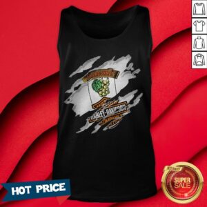 Alternative view of Blood Inside Me Chardonnay Motor Harley Davidson Company Shirt