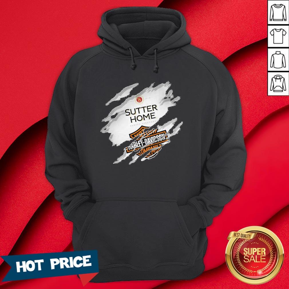 Blood Inside Me Sutter Home Motor Harley Davidson Company Shirt - Image 5