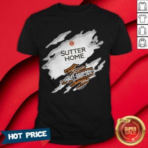 Blood Inside Me Sutter Home Motor Harley Davidson Company Shirt