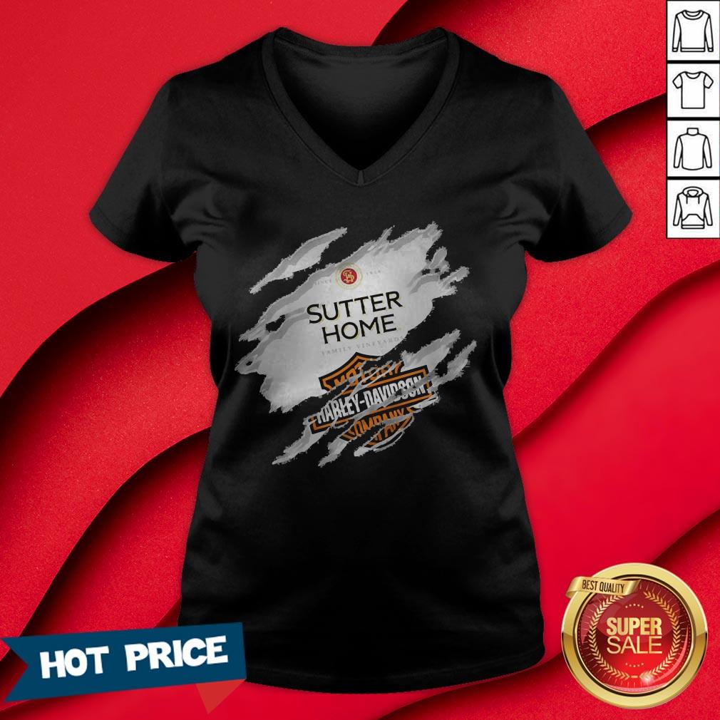 Blood Inside Me Sutter Home Motor Harley Davidson Company Shirt - Image 3