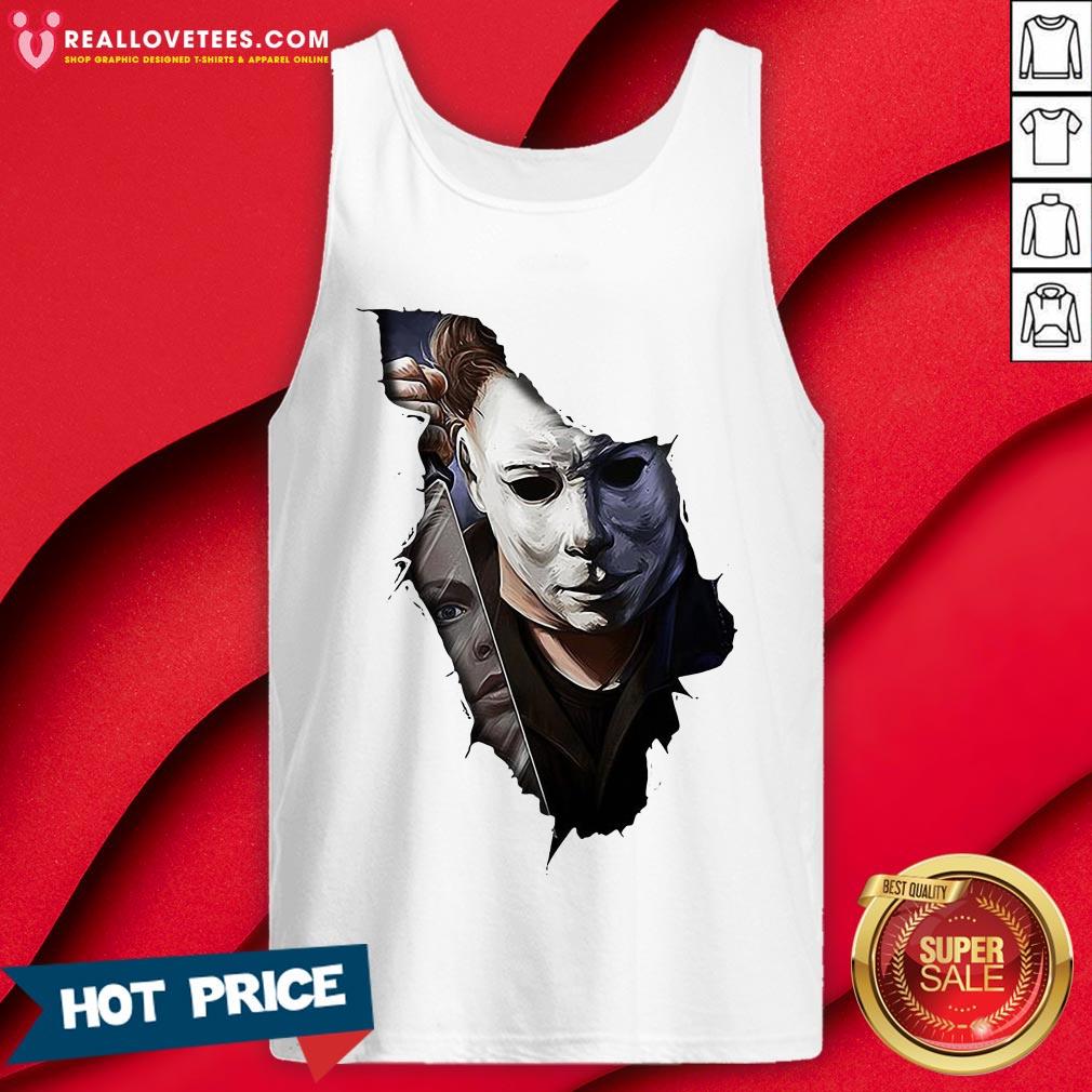 Blood Inside Michael Myers Halloween Shirt - Image 2