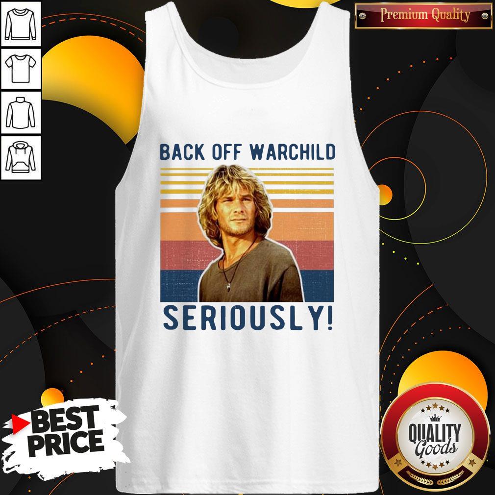 Bodhi Back Off Warchild Seriously Vintage Shirt - Image 3