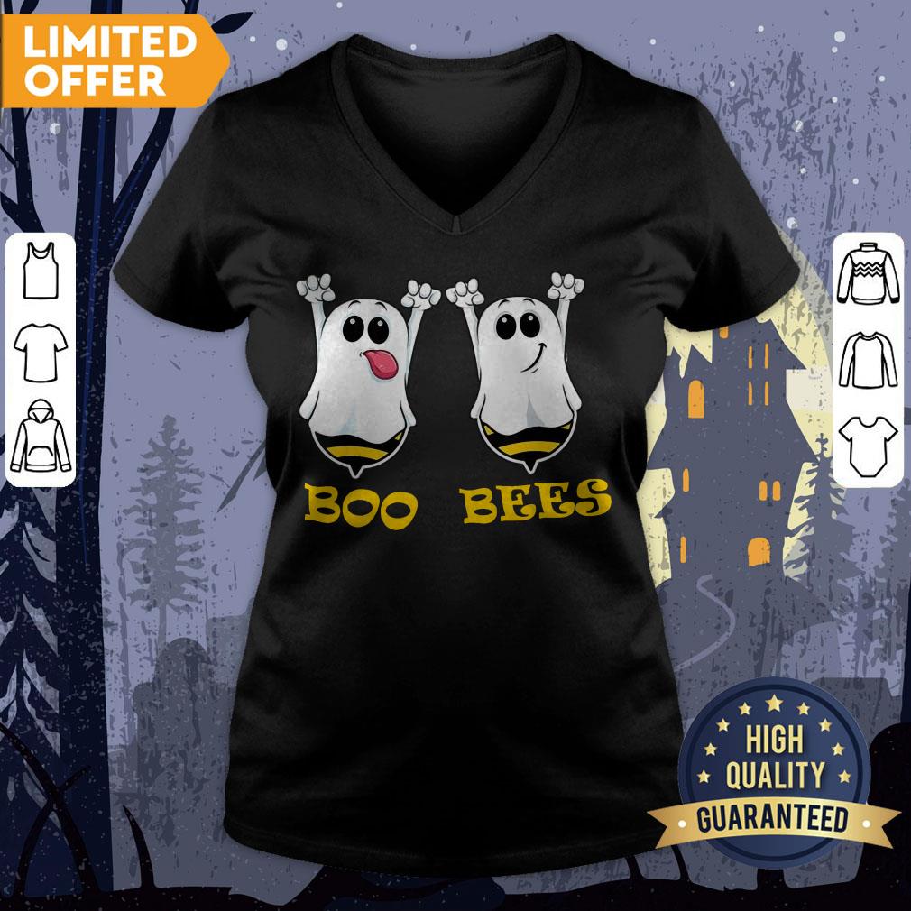 Boo Bees Funny Halloween Costume Gift T-Shirt - Image 3