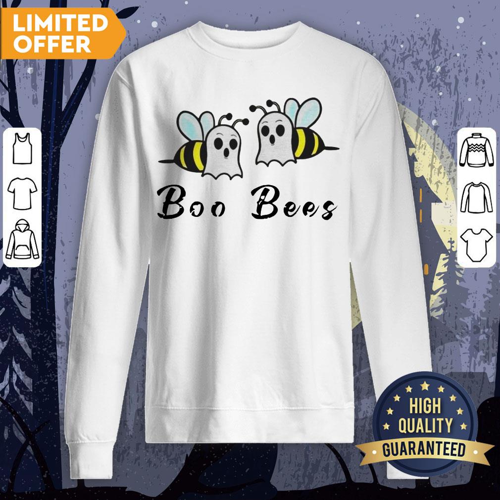 Boo Bees Ghost Halloween Shirt - Image 3