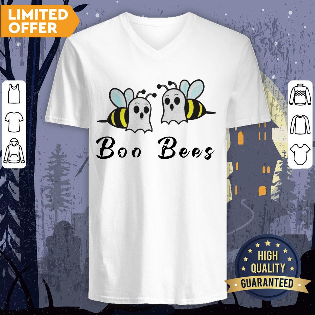 Boo Bees Ghost Halloween Shirt - Image 2