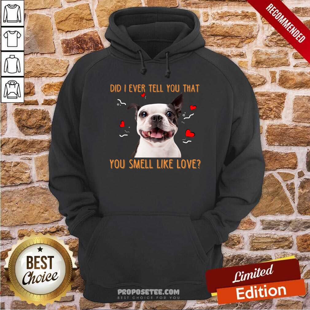 Boston Terrier Did I Ever Tell You That Shirt - Image 2