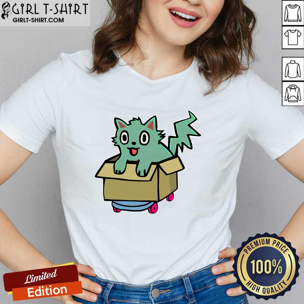 Box Cat Goooo Skateboard Shirt - Image 3