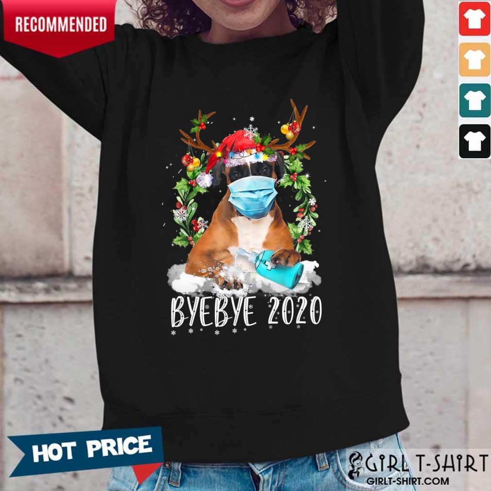 Boxer Christmas Face Mask Shirt - Image 5