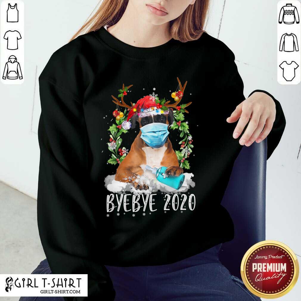 Boxer Christmas Face Mask Shirt - Image 4