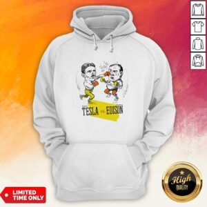 Alternative view of Boxing Nikola Tesla And Thomas Edison Shirt