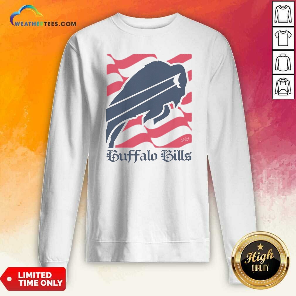 Buffalo Bills American Heritage Wordmark Shirt - Image 3