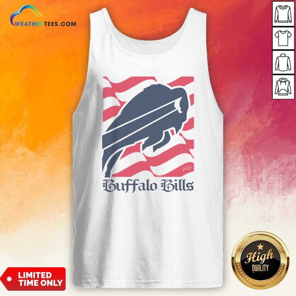 Buffalo Bills American Heritage Wordmark Shirt - Image 4