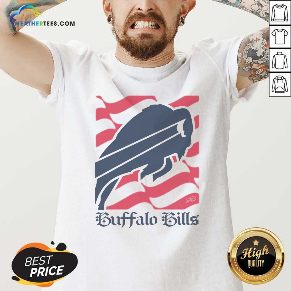 Buffalo Bills American Heritage Wordmark Shirt - Image 5