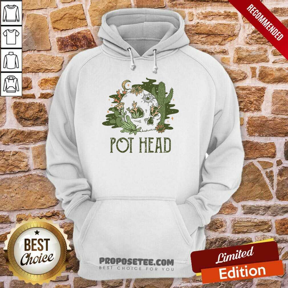 Cactus Pot Head Skull Shirt - Image 2