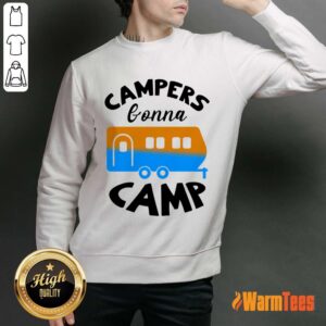 Alternative view of Campers Gonna Camp Shirt