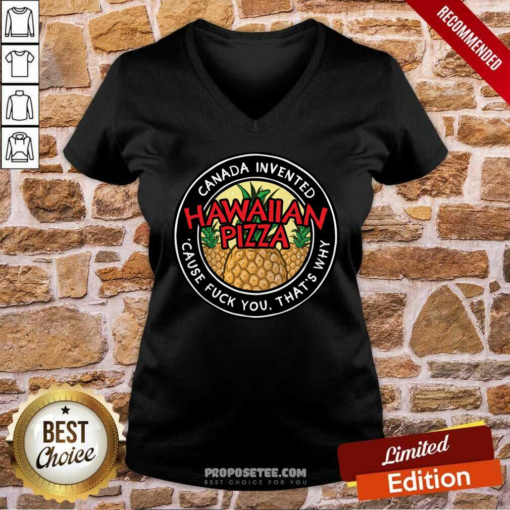 Canada Invented Hawaiian Pizza Shirt - Image 2