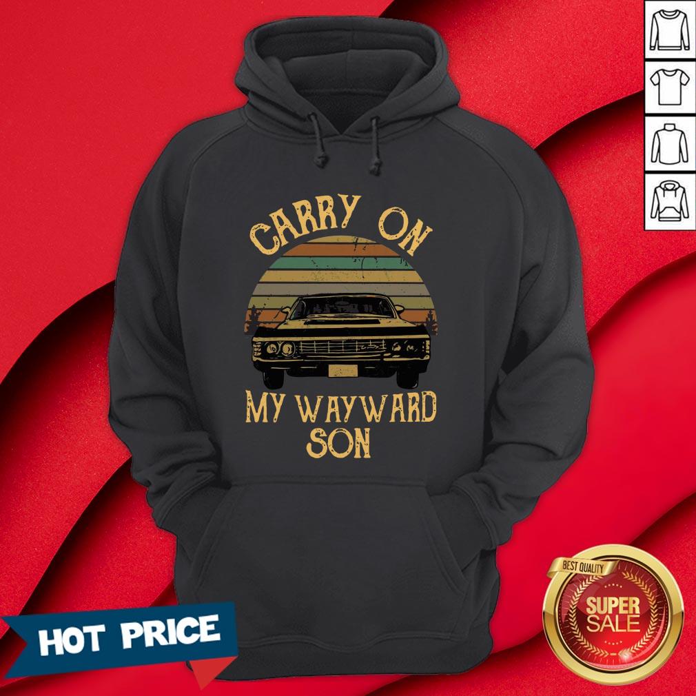 Carry On My Wayward Son Vintage Shirt - Image 5