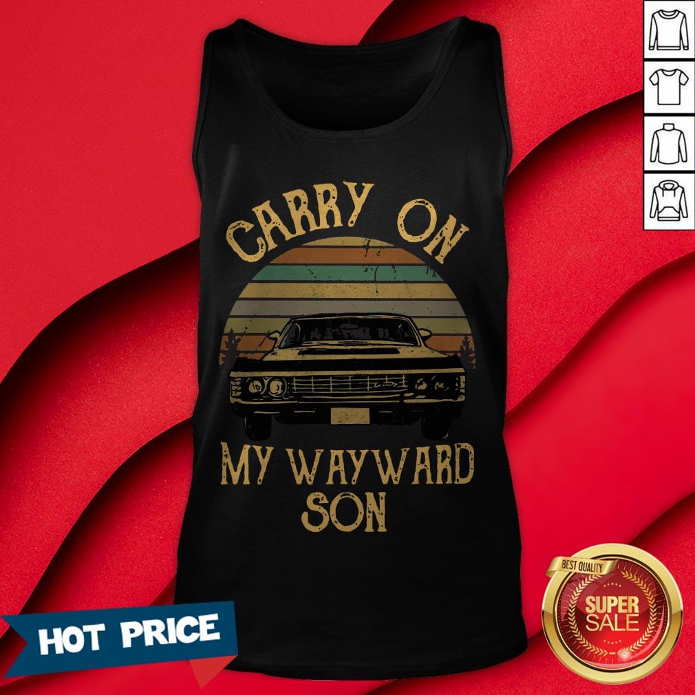 Carry On My Wayward Son Vintage Shirt - Image 2