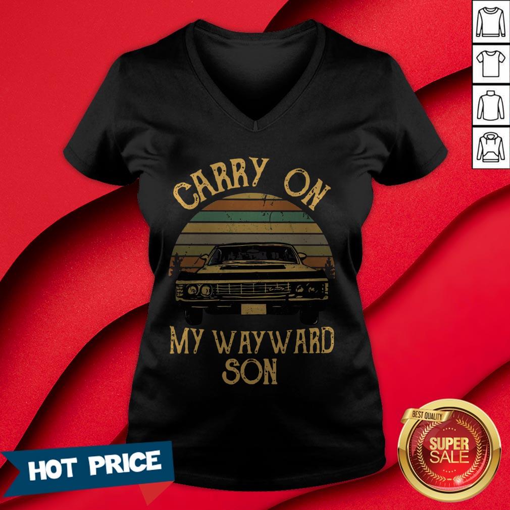 Carry On My Wayward Son Vintage Shirt - Image 3