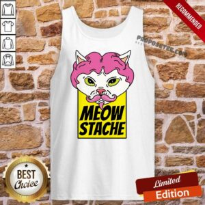 Alternative view of Cat Cute Meow Stache Shirt