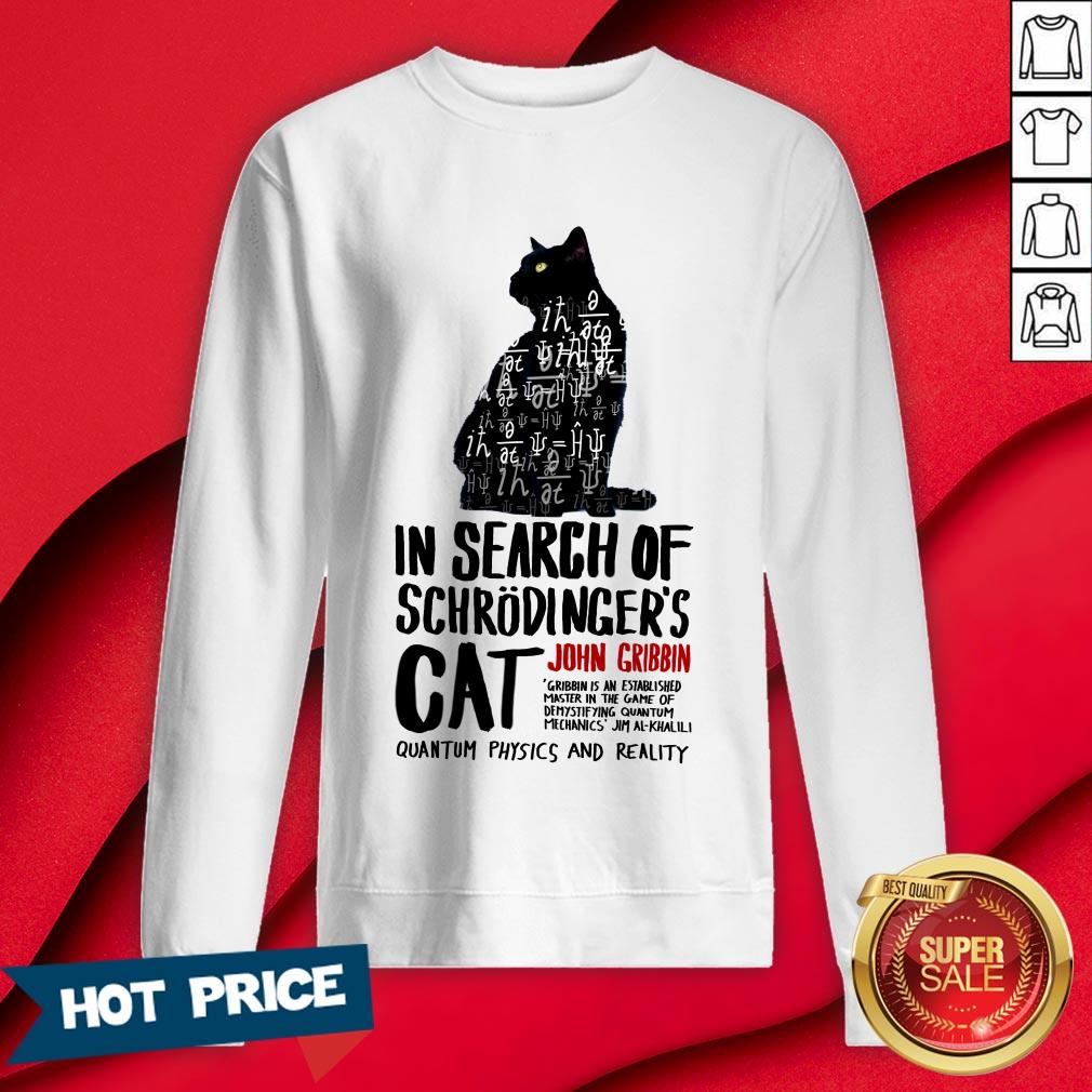 Cat In Search Of Schrodinger's Cat John Gribbin Shirt - Image 4