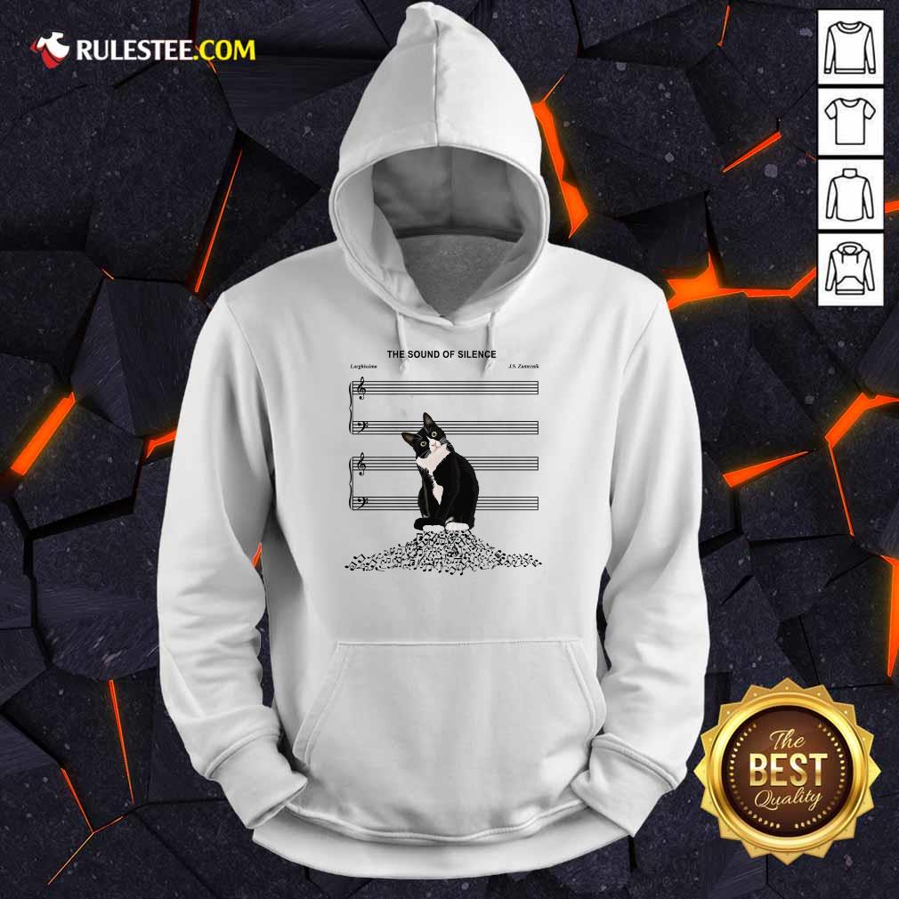 Cats And Music The Sound Of Silence Shirt - Image 4