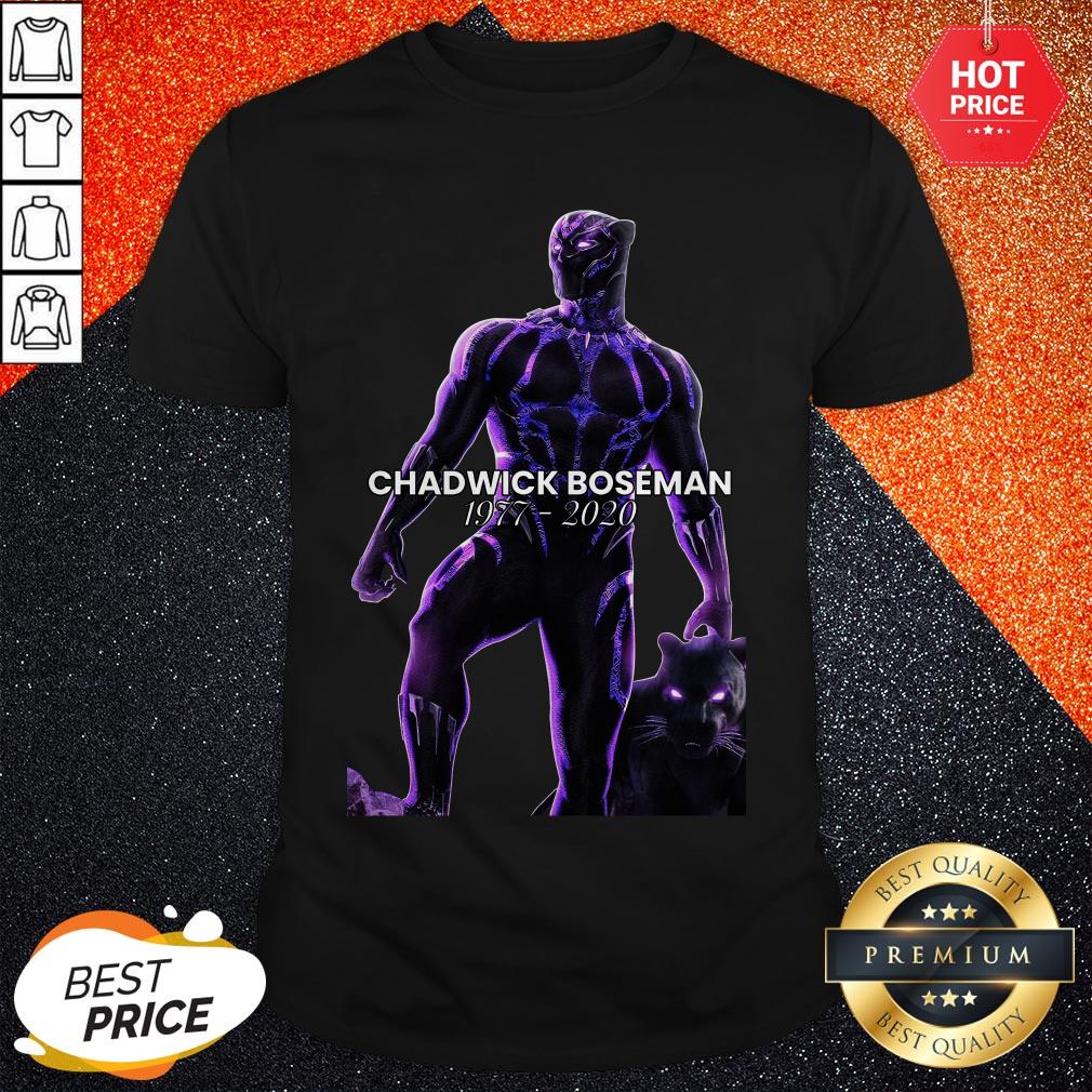 Chadwick Boseman Thank You For The Memories Signature Shirt