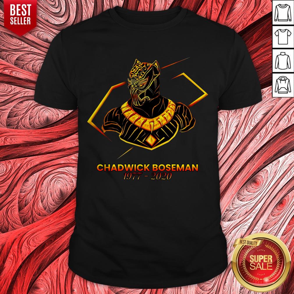 Chadwick Boseman Thank You For The Memories Signature Shirt