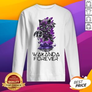 Alternative view of Chadwick Boseman Wakanda Forever 1977 2020 Shirt