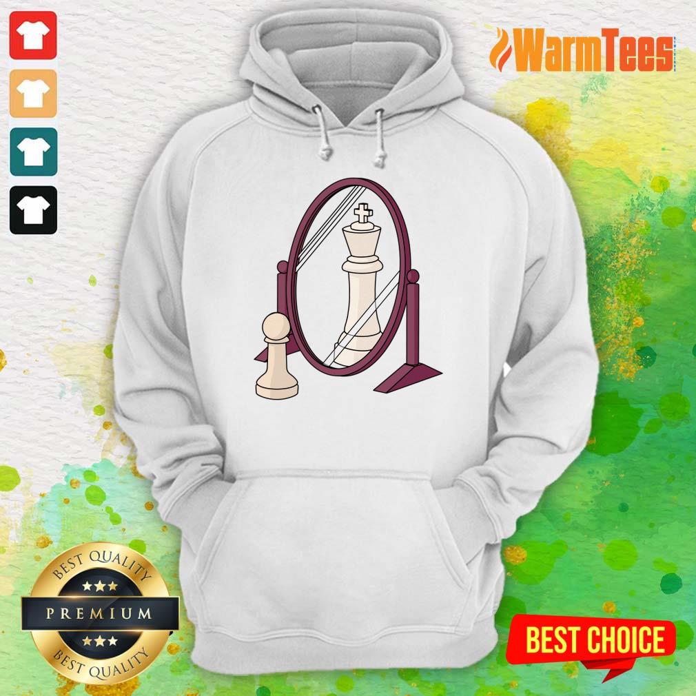 Chess Pawn Reflected As King Shirt - Image 4