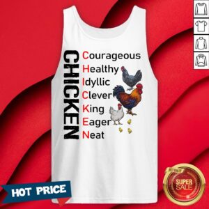 Alternative view of Chicken Courageous Healthy Idyllic Clever King Eager Neat Shirt