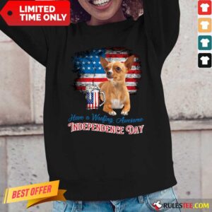Alternative view of Chihuahua American Independence Day Shirt