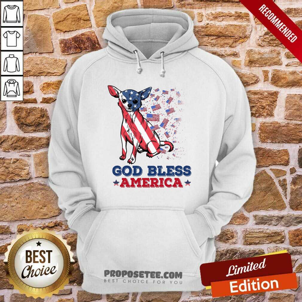Chihuahua God Bless America Shirt - Image 2