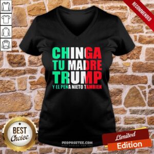 Alternative view of Chinga Tu Maga 2020 Flag US Shirt