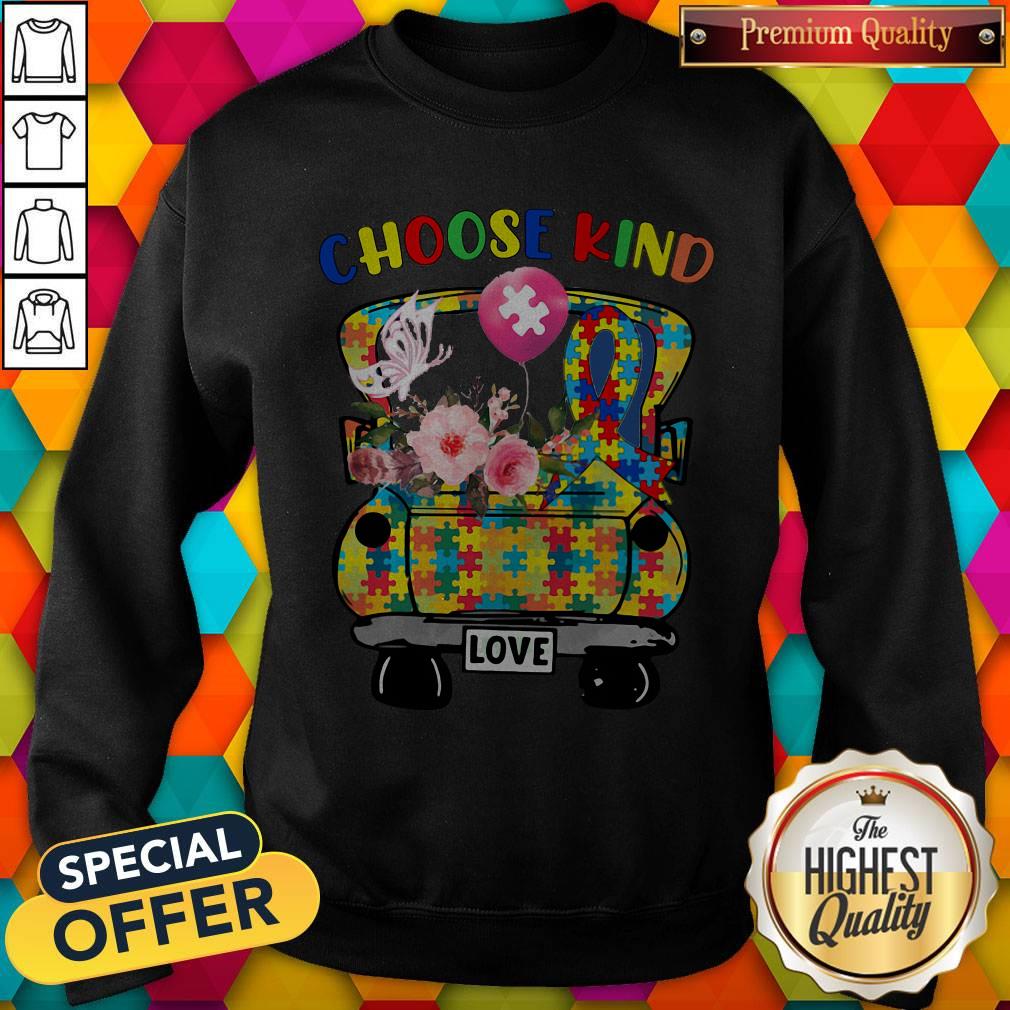 Choose Kind Love Autism Awareness Shirt - Image 5