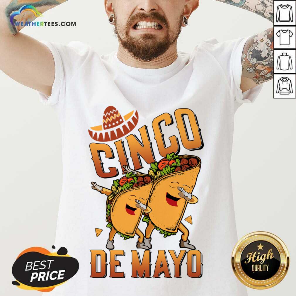 Cinco De Mayo Tacos Dabbing Shirt - Image 5