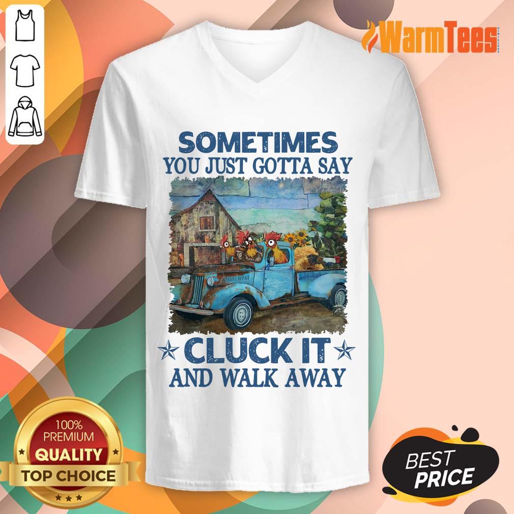 Cluck It And Walk Away Chicken Shirt - Image 5