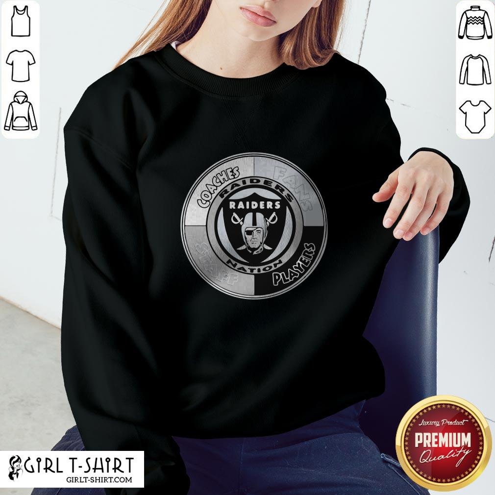 Coaches Fans Players Staff Oklahoma Raiders Football Shirt - Image 4