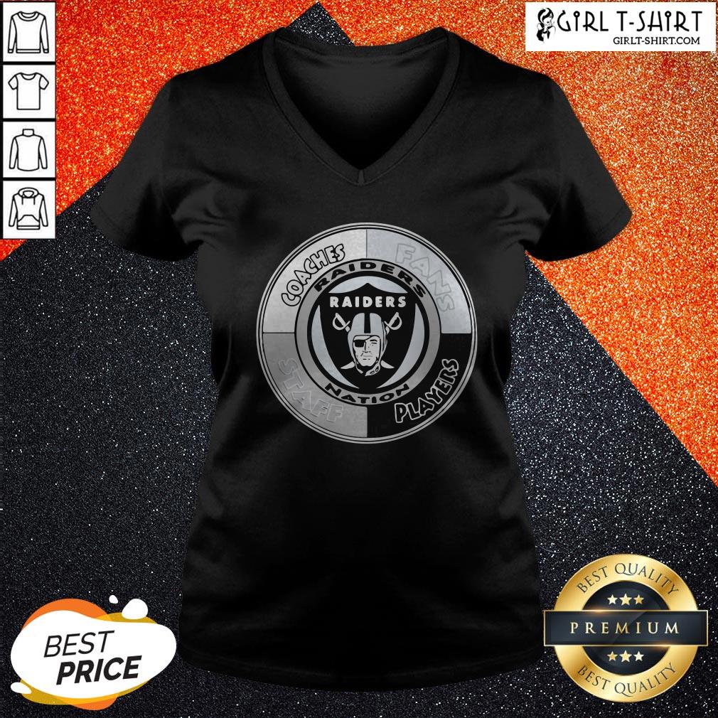 Coaches Fans Players Staff Oklahoma Raiders Football Shirt - Image 2