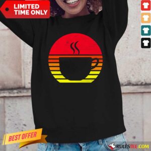 Alternative view of Coffee Mug Silhouette Vintage Shirt
