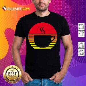Coffee Mug Silhouette Vintage Shirt