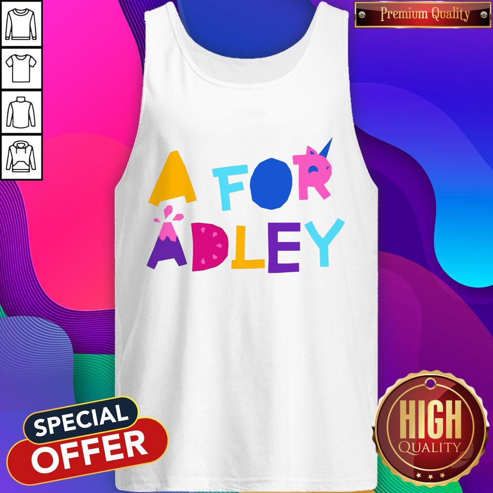 Colorful A For Adley Shirt - Image 2