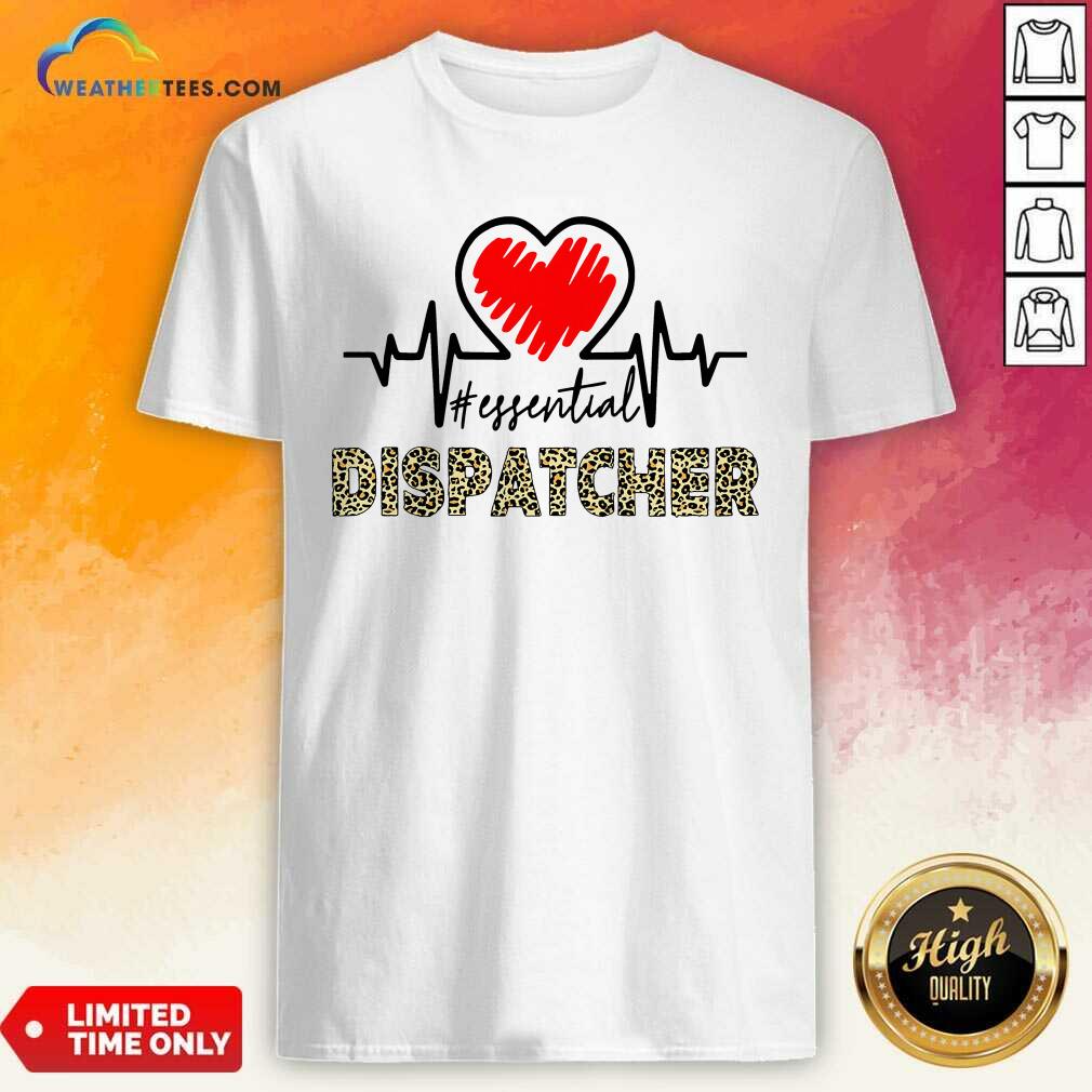 Colorful Heartbeat Essential Dispatcher Shirt