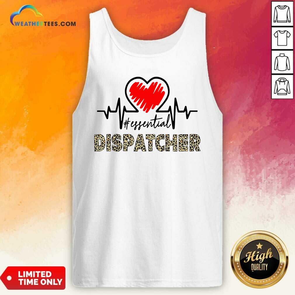 Colorful Heartbeat Essential Dispatcher Shirt - Image 4