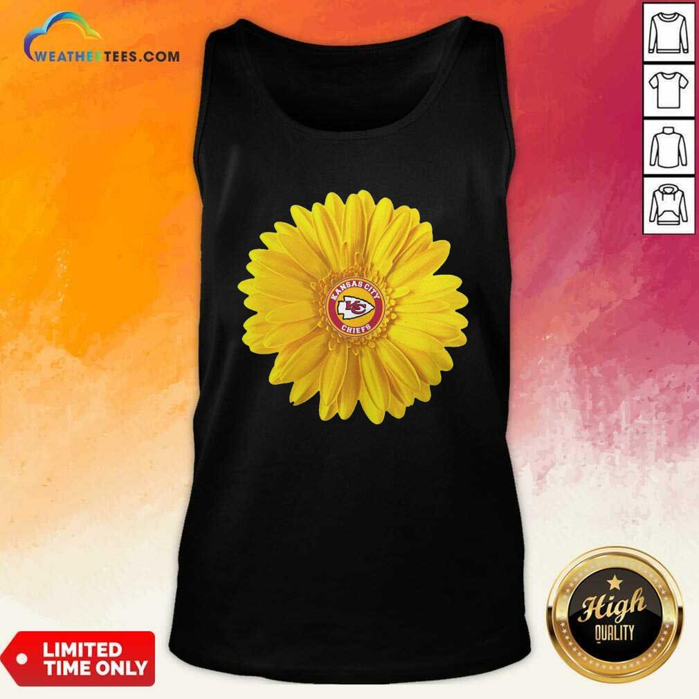 Colorful Kansas City Chiefs Sunflower Shirt - Image 2