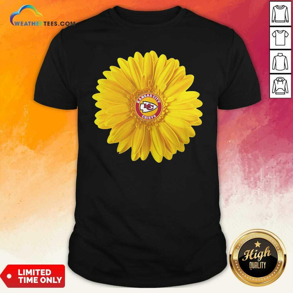 Colorful Kansas City Chiefs Sunflower Shirt